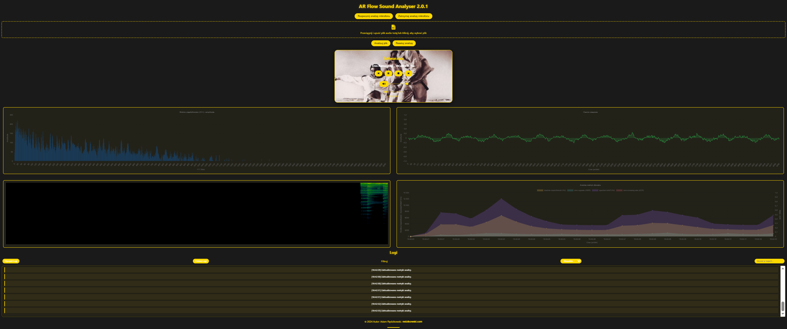 AR Flow Sound Analyser 2.0.1