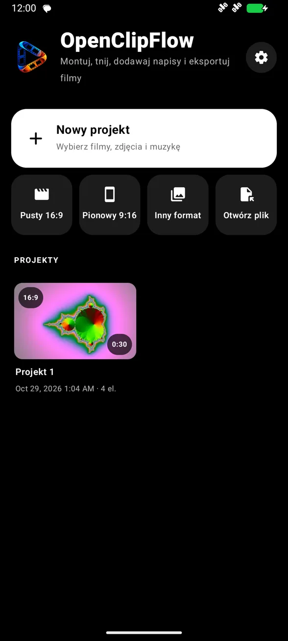 Lista projektów
